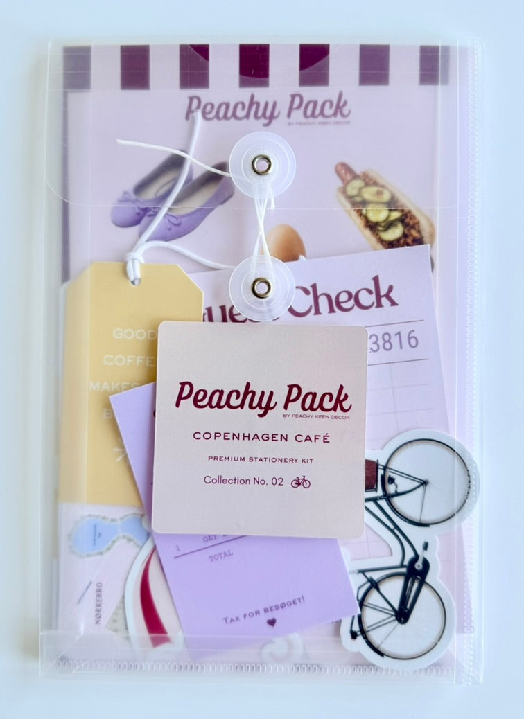 Peachy Pack - Copenhagen Café