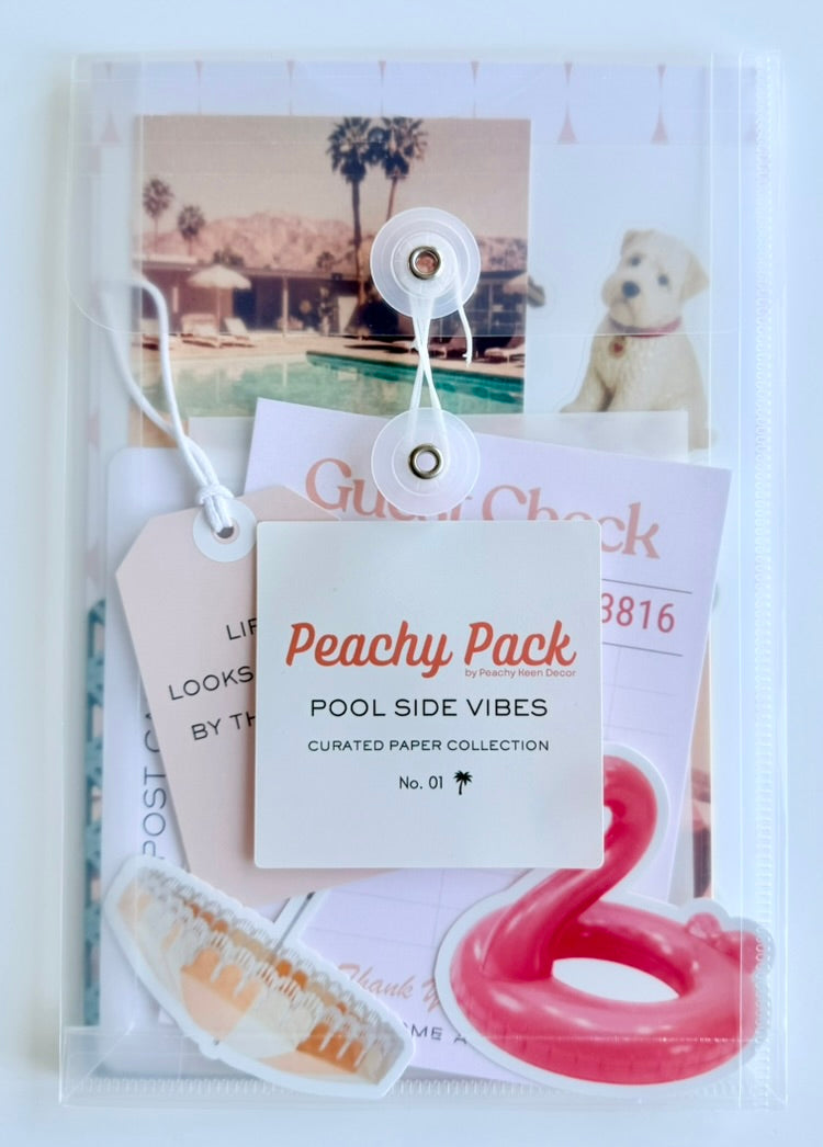 Peachy Pack - Pool Side Vibes