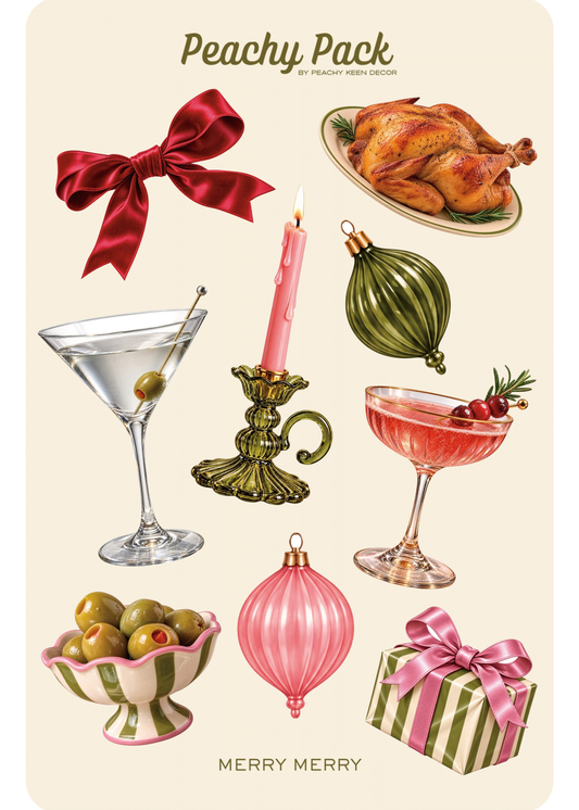 Sticker Sheet - Merry Merry