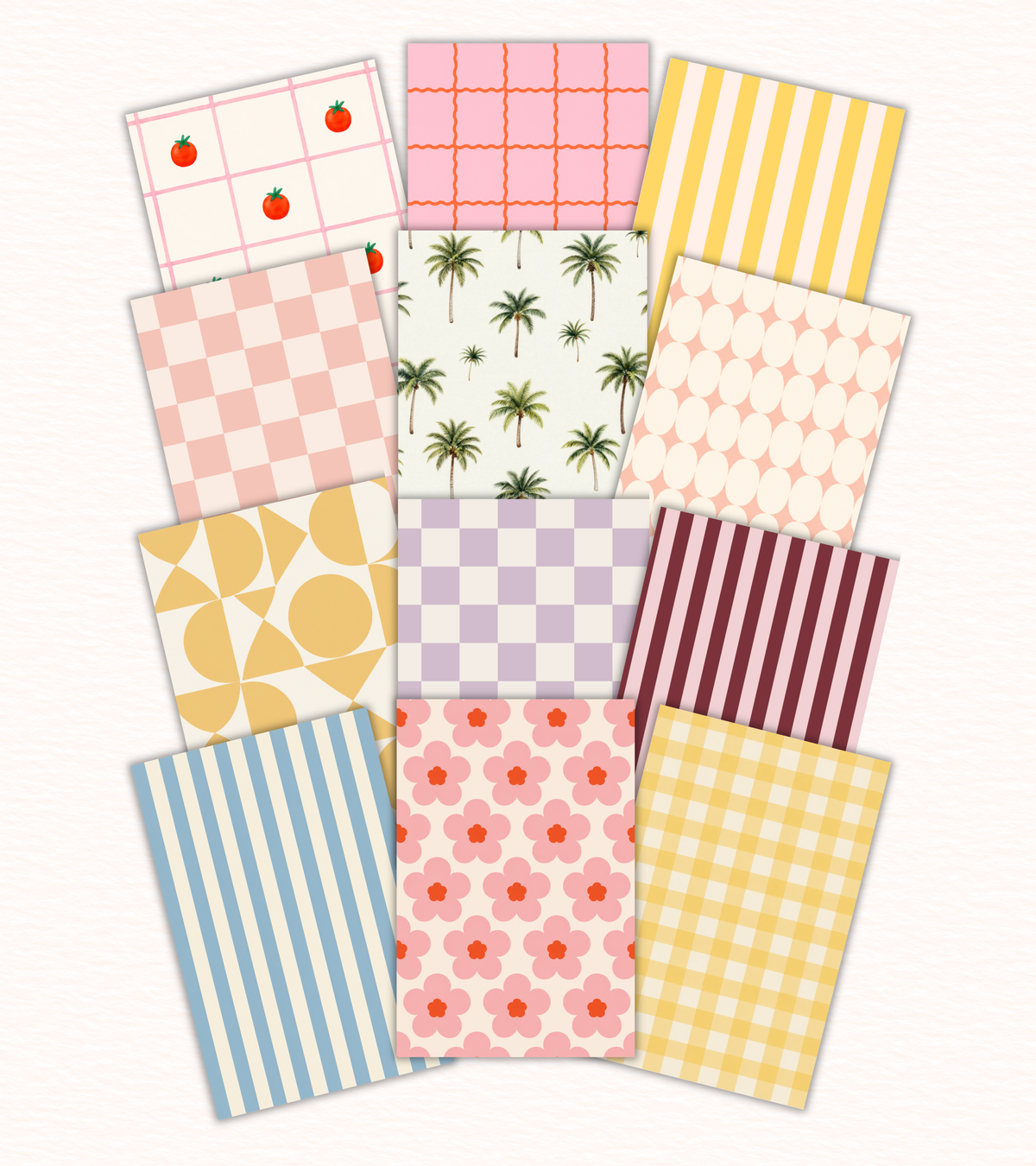 Paper pack - 12 sheets