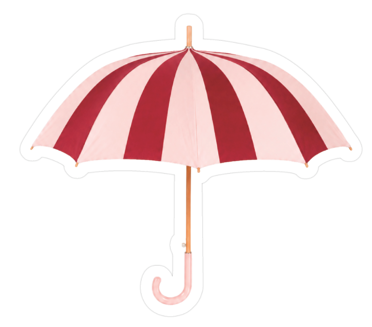 Die cut sticker - umbrella