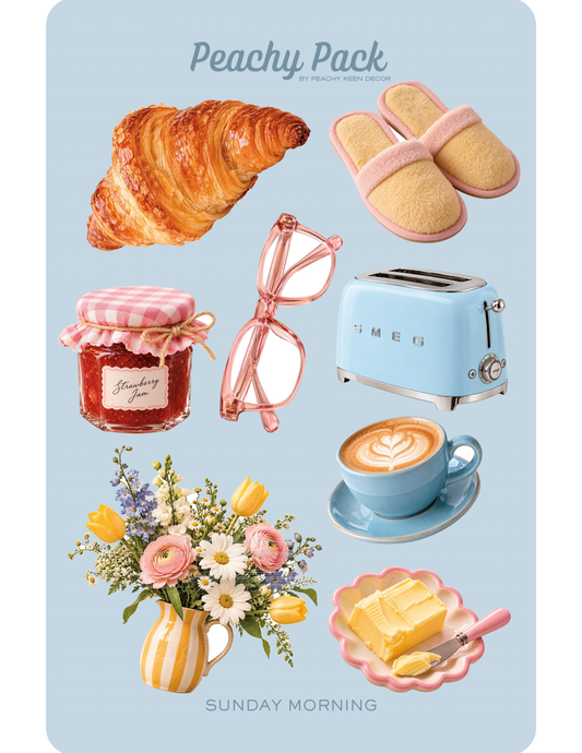 Sticker Sheet - Sunday Morning